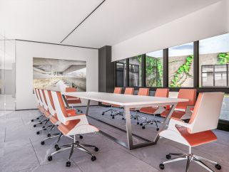 现代会议室 办公室 会议桌椅 办公空间 办公椅